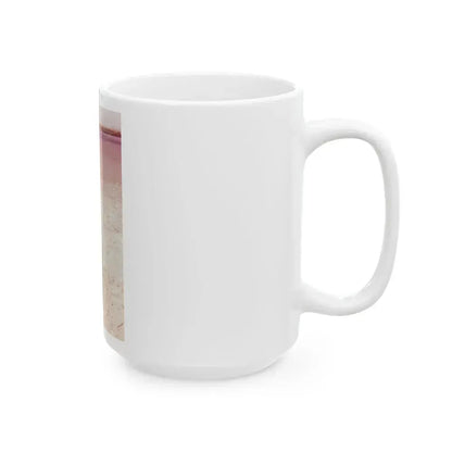 Bettie Page #62 (Vintage Female Icon) White Coffee Mug - Go Mug Yourself