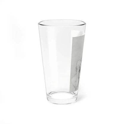 Bettie Page #620 (Vintage Female Icon) Pint Glass 16oz - Go Mug Yourself