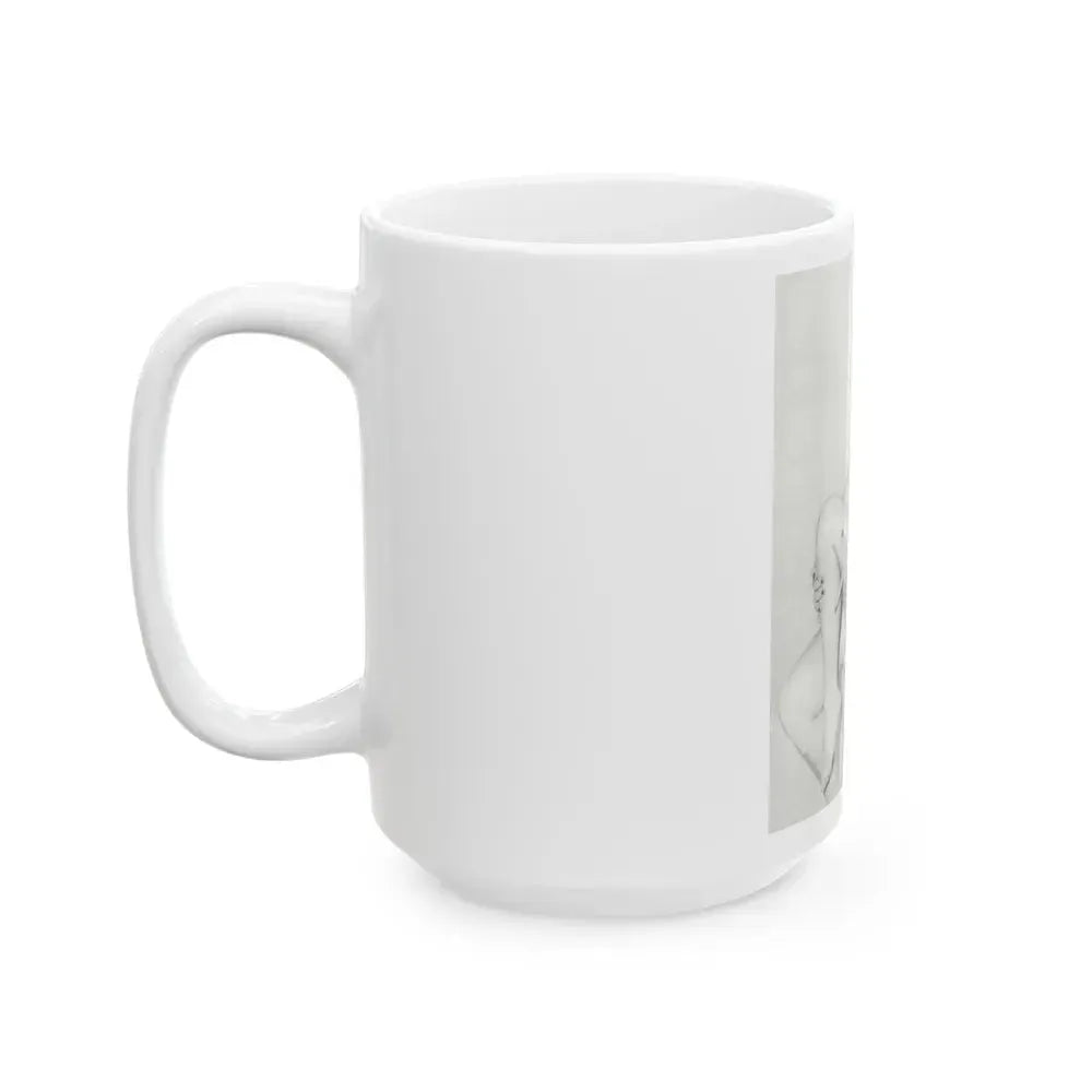 Bettie Page #620 (Vintage Female Icon) White Coffee Mug - Go Mug Yourself