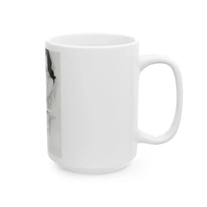 Bettie Page #620 (Vintage Female Icon) White Coffee Mug - Go Mug Yourself