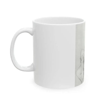 Bettie Page #620 (Vintage Female Icon) White Coffee Mug - Go Mug Yourself