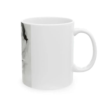 Bettie Page #620 (Vintage Female Icon) White Coffee Mug - Go Mug Yourself