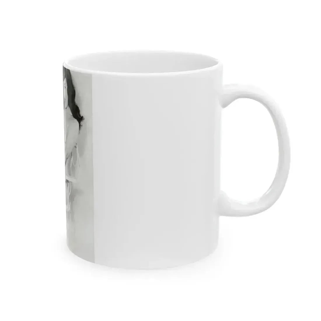 Bettie Page #620 (Vintage Female Icon) White Coffee Mug - Go Mug Yourself