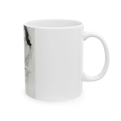 Bettie Page #620 (Vintage Female Icon) White Coffee Mug - Go Mug Yourself