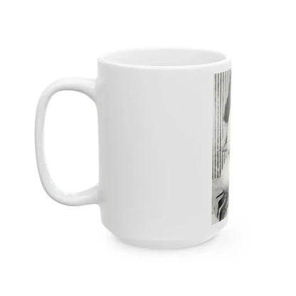 Bettie Page #624 (Vintage Female Icon) White Coffee Mug - Go Mug Yourself