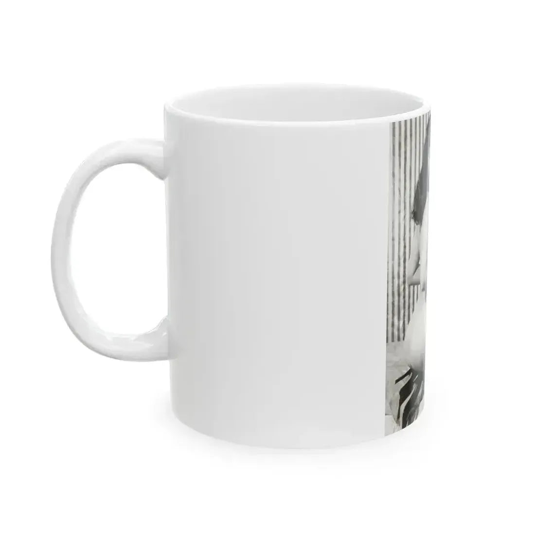 Bettie Page #624 (Vintage Female Icon) White Coffee Mug - Go Mug Yourself