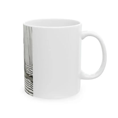 Bettie Page #625 (Vintage Female Icon) White Coffee Mug - Go Mug Yourself