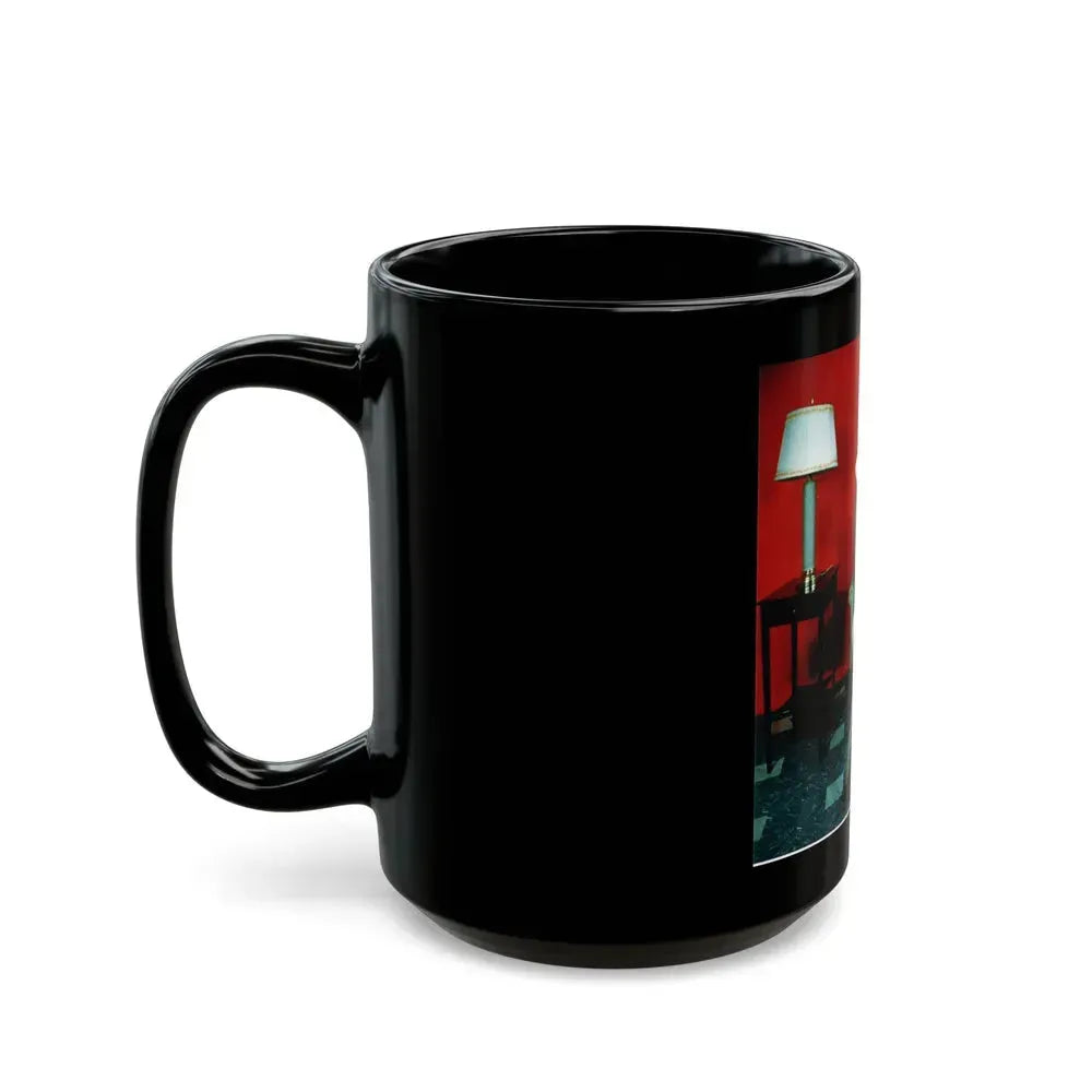 Bettie Page #63 (Vintage Female Icon) Black Coffee Mug - Go Mug Yourself