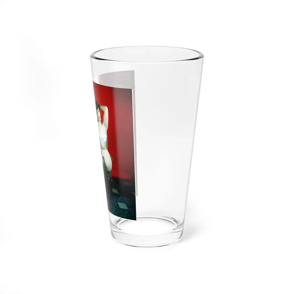 Bettie Page #63 (Vintage Female Icon) Pint Glass 16oz - Go Mug Yourself