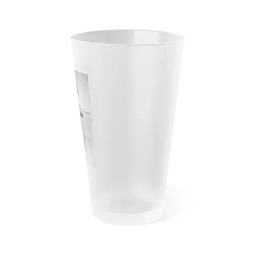 Bettie Page #630 (Vintage Female Icon) Frosted Pint Glass 16oz - Go Mug Yourself