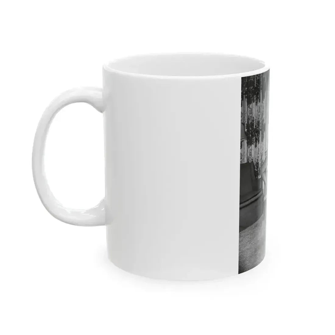 Bettie Page #630 (Vintage Female Icon) White Coffee Mug - Go Mug Yourself