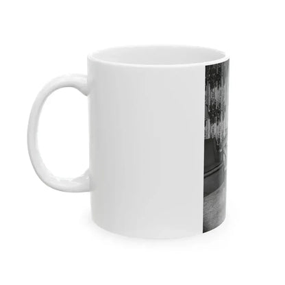 Bettie Page #630 (Vintage Female Icon) White Coffee Mug - Go Mug Yourself