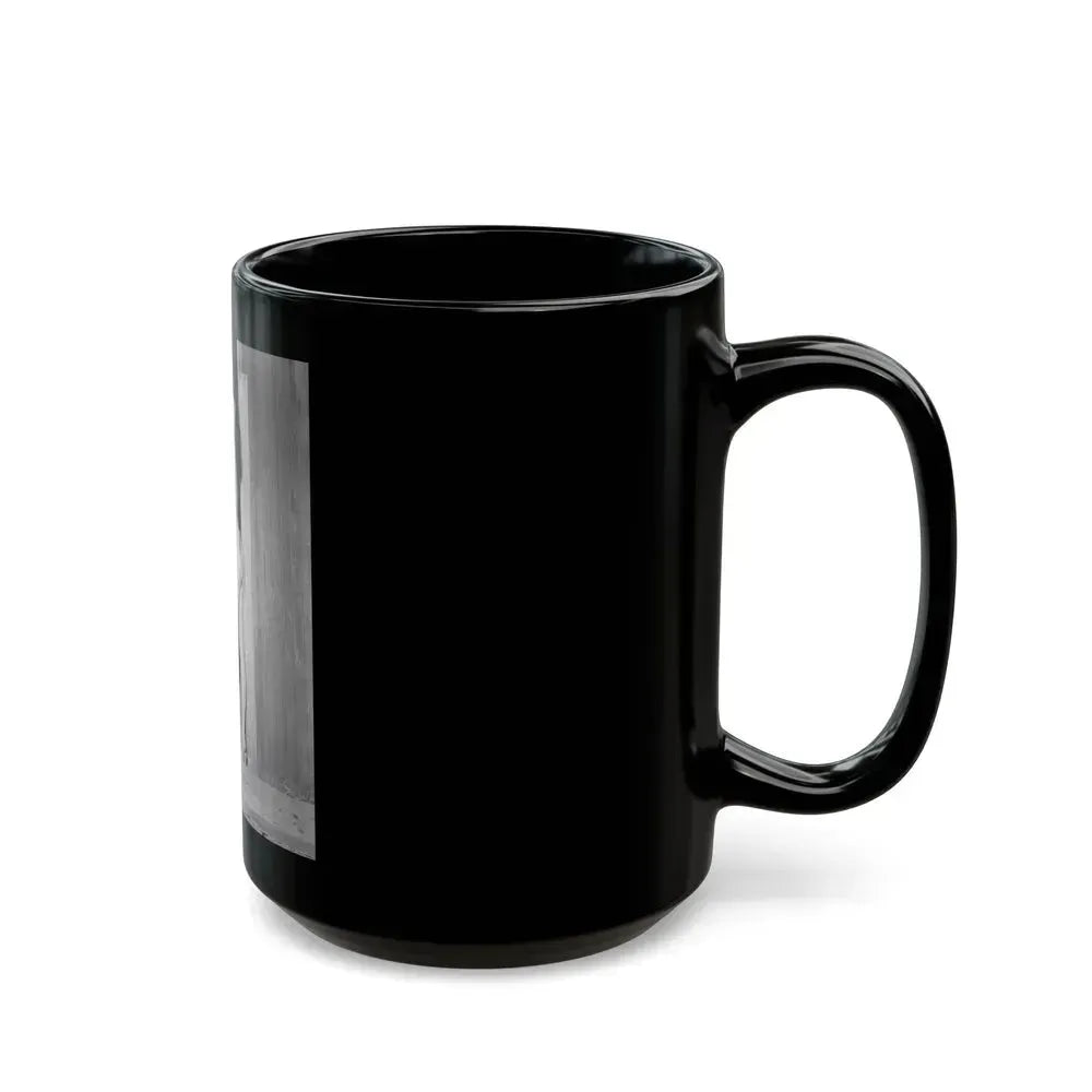 Bettie Page #632 (Vintage Female Icon) Black Coffee Mug - Go Mug Yourself