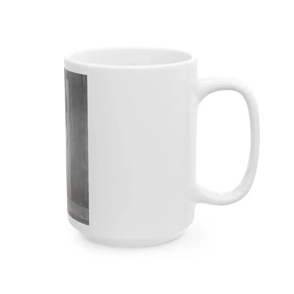 Bettie Page #632 (Vintage Female Icon) White Coffee Mug - Go Mug Yourself