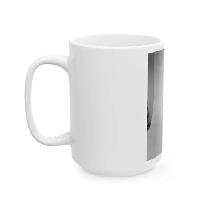 Bettie Page #633 (Vintage Female Icon) White Coffee Mug - Go Mug Yourself