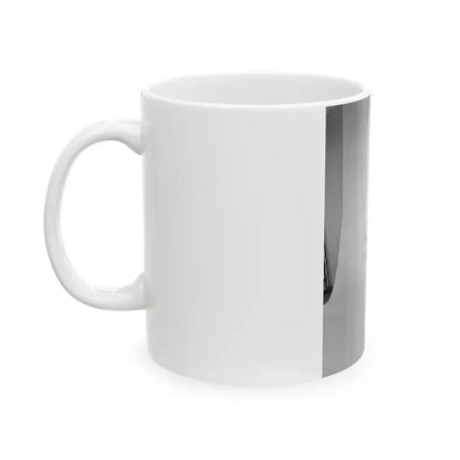 Bettie Page #633 (Vintage Female Icon) White Coffee Mug - Go Mug Yourself