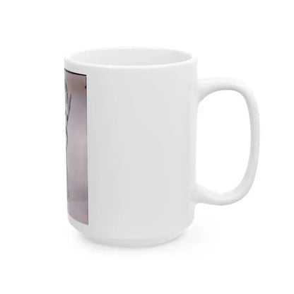 Bettie Page #634 (Vintage Female Icon) White Coffee Mug - Go Mug Yourself