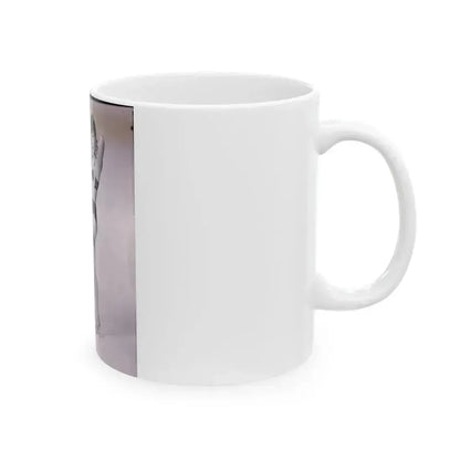 Bettie Page #634 (Vintage Female Icon) White Coffee Mug - Go Mug Yourself