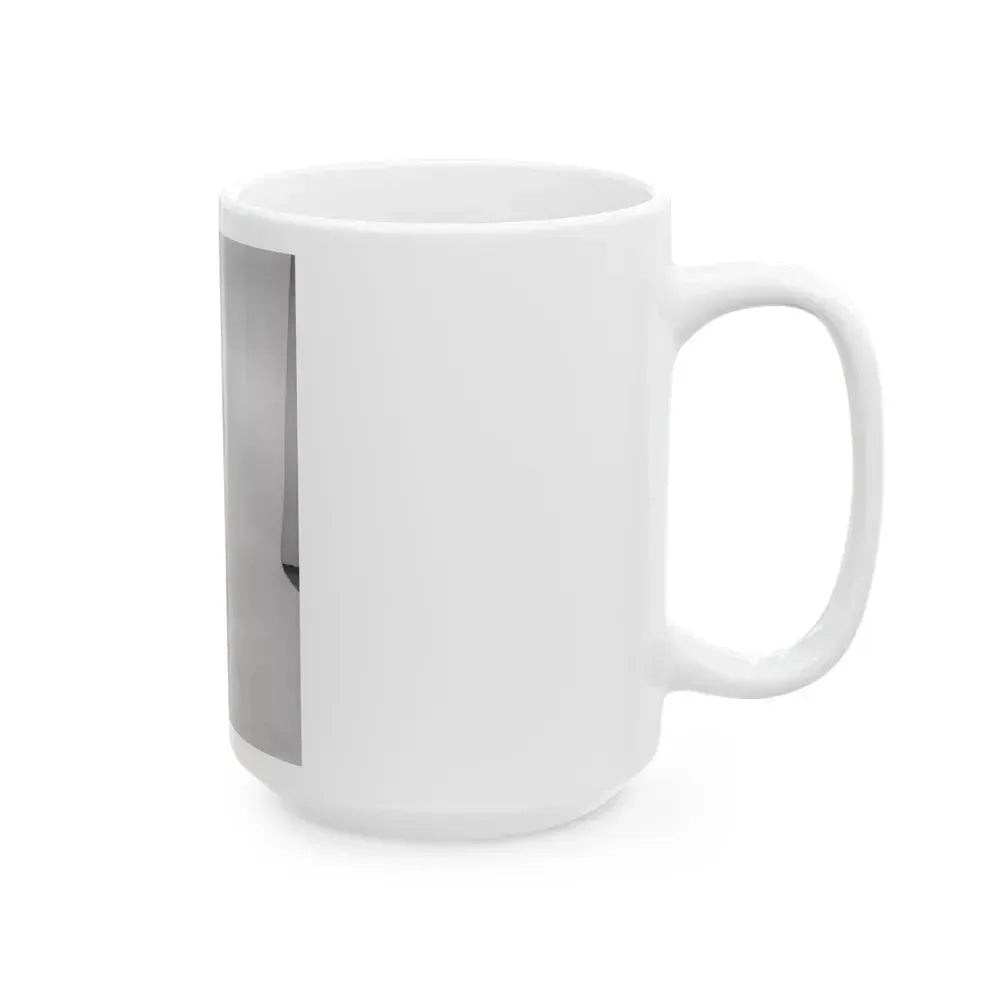 Bettie Page #636 (Vintage Female Icon) White Coffee Mug - Go Mug Yourself