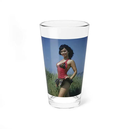 Bettie Page #64 1 (Vintage Female Icon) Pint Glass 16oz 16oz - Go Mug Yourself