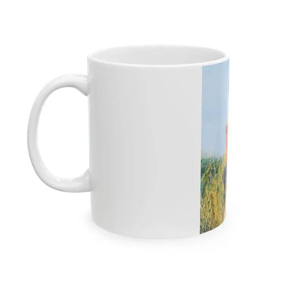 Bettie Page #64 (Vintage Female Icon) White Coffee Mug - Go Mug Yourself