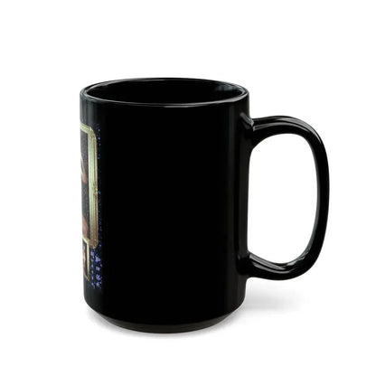Bettie Page #640 (Vintage Female Icon) Black Coffee Mug - Go Mug Yourself