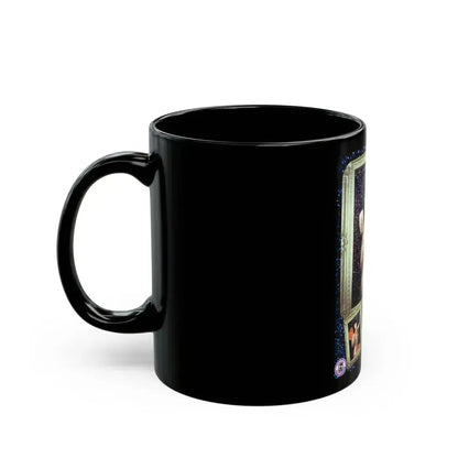 Bettie Page #640 (Vintage Female Icon) Black Coffee Mug - Go Mug Yourself
