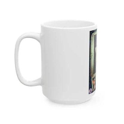 Bettie Page #640 (Vintage Female Icon) White Coffee Mug - Go Mug Yourself