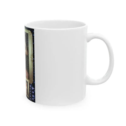 Bettie Page #640 (Vintage Female Icon) White Coffee Mug - Go Mug Yourself