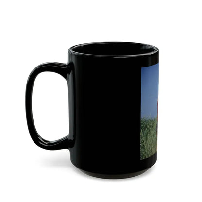 Bettie Page #64_1 (Vintage Female Icon) Black Coffee Mug - Go Mug Yourself