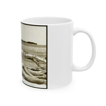 Bettie Page #644 (Vintage Female Icon) White Coffee Mug - Go Mug Yourself