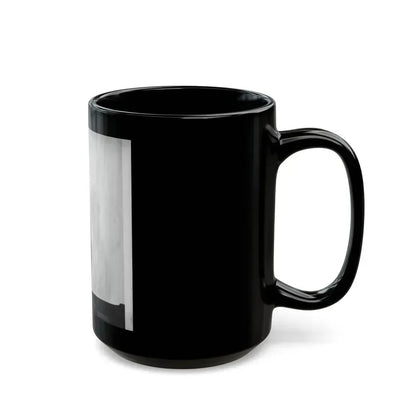 Bettie Page #649 (Vintage Female Icon) Black Coffee Mug - Go Mug Yourself