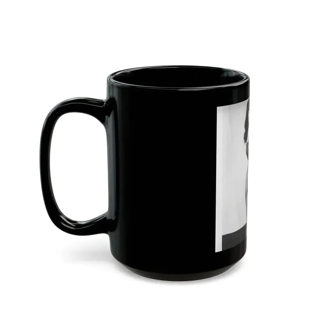 Bettie Page #649 (Vintage Female Icon) Black Coffee Mug - Go Mug Yourself