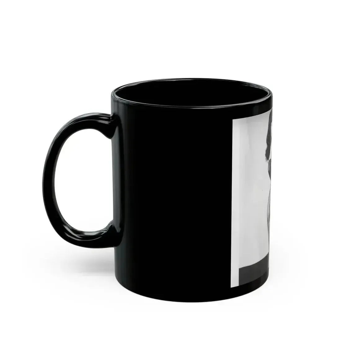 Bettie Page #649 (Vintage Female Icon) Black Coffee Mug - Go Mug Yourself