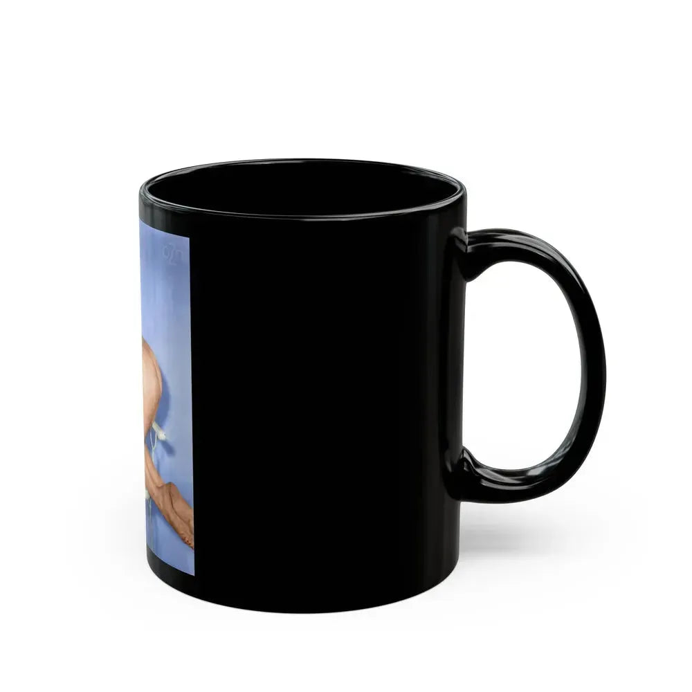 Bettie Page #65 (Vintage Female Icon) Black Coffee Mug - Go Mug Yourself