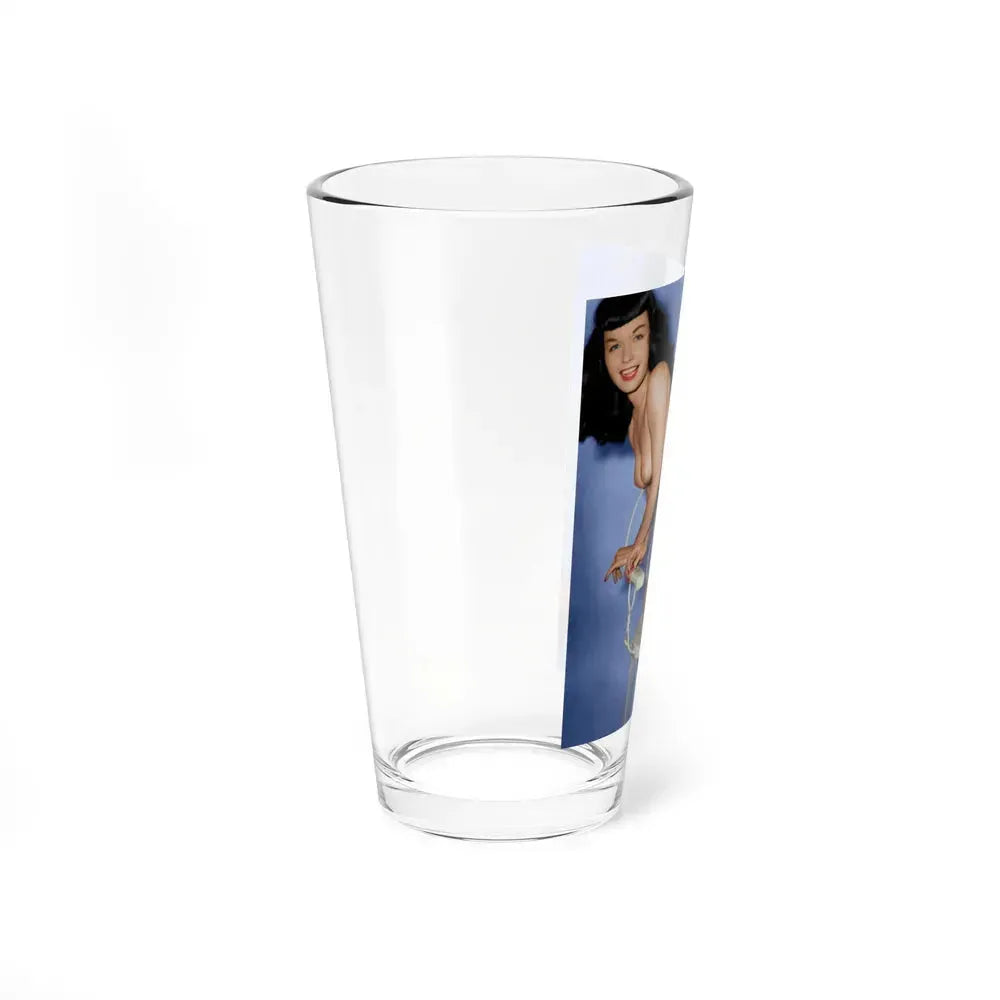 Bettie Page #65 (Vintage Female Icon) Pint Glass 16oz - Go Mug Yourself