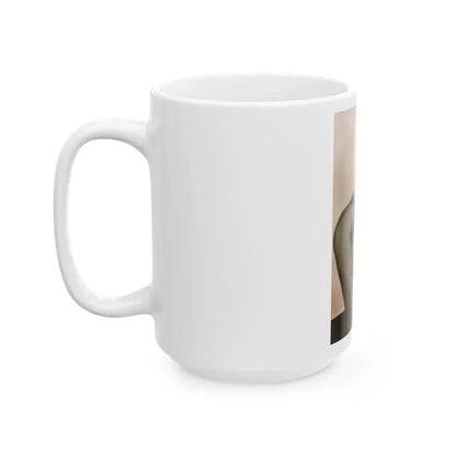 Bettie Page #650 (Vintage Female Icon) White Coffee Mug - Go Mug Yourself