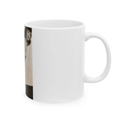 Bettie Page #650 (Vintage Female Icon) White Coffee Mug - Go Mug Yourself