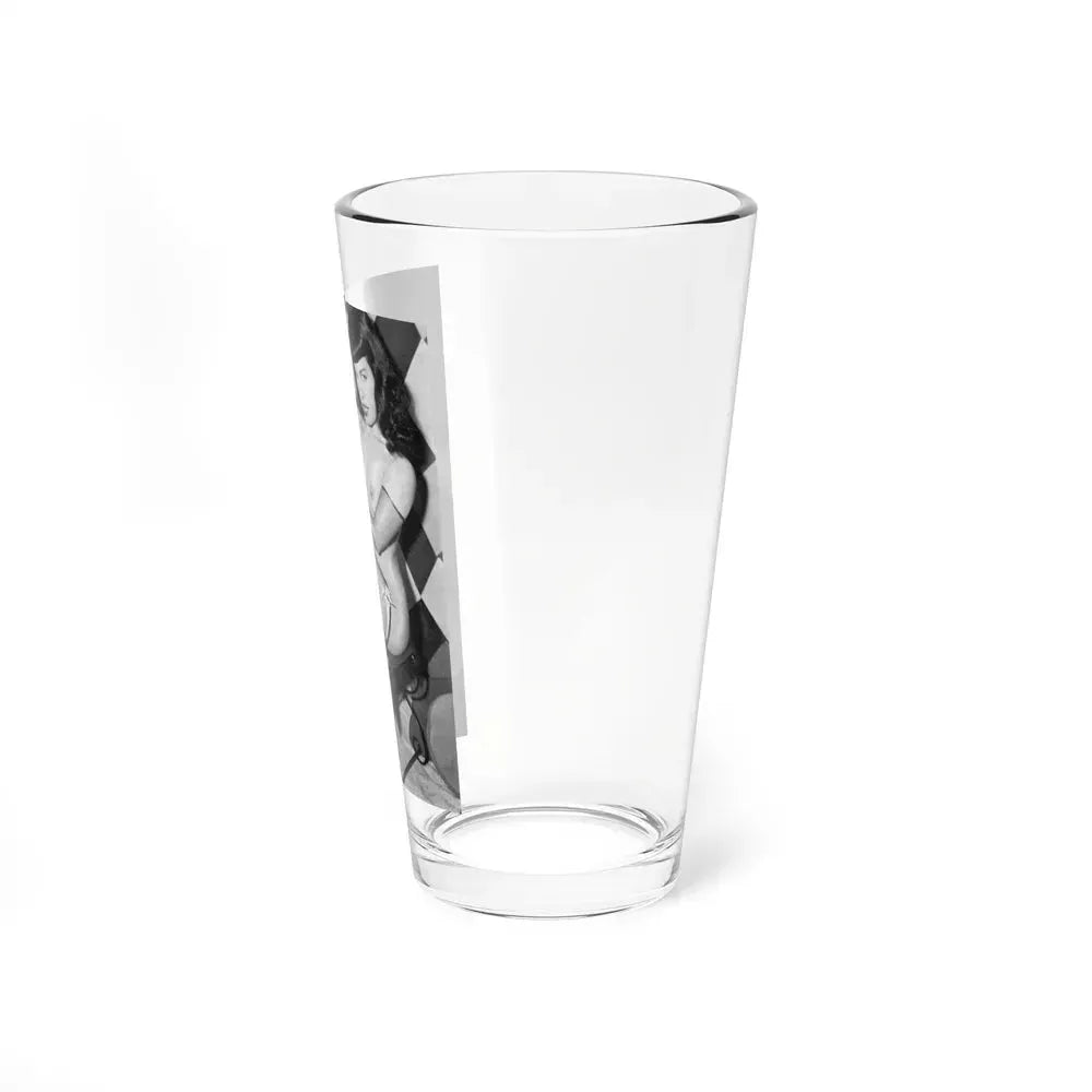Bettie Page #651 (Vintage Female Icon) Pint Glass 16oz - Go Mug Yourself