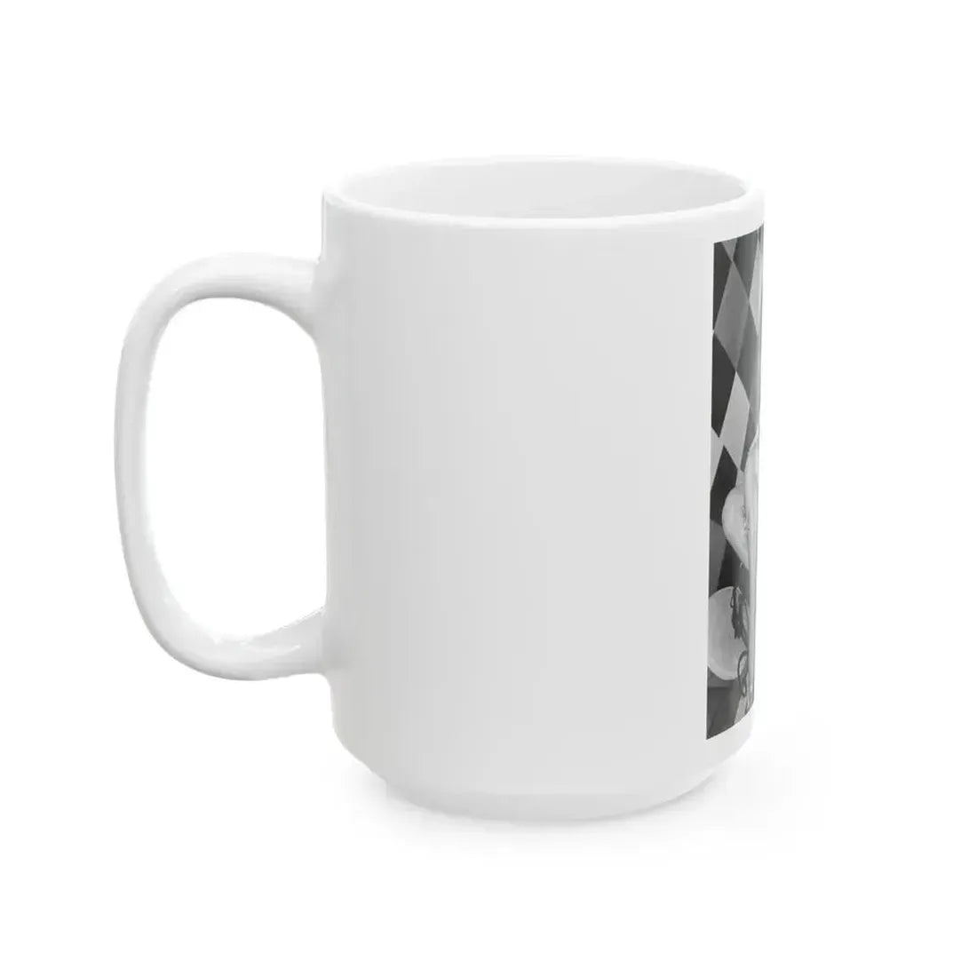 Bettie Page #651 (Vintage Female Icon) White Coffee Mug - Go Mug Yourself