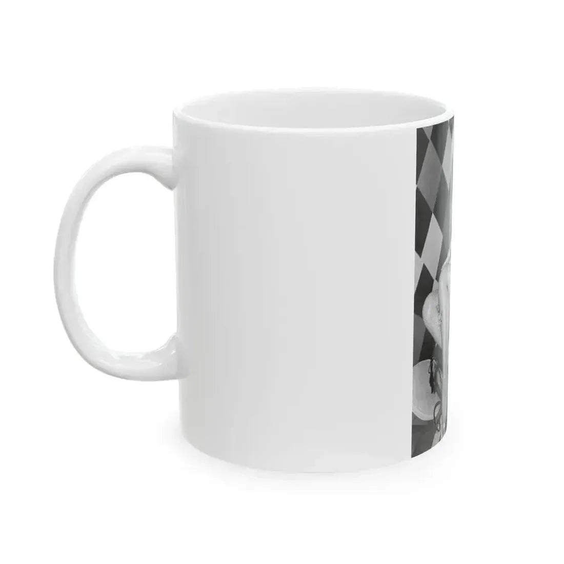 Bettie Page #651 (Vintage Female Icon) White Coffee Mug - Go Mug Yourself