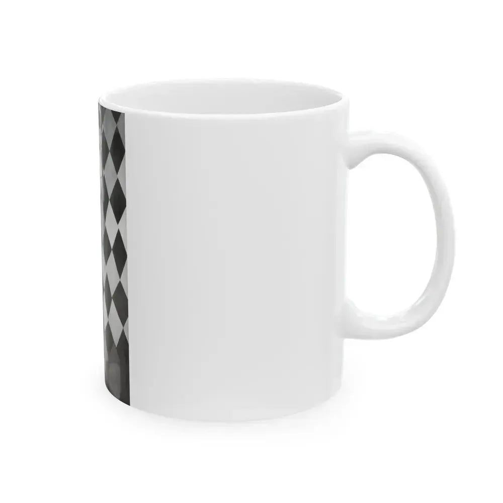 Bettie Page #652 (Vintage Female Icon) White Coffee Mug - Go Mug Yourself