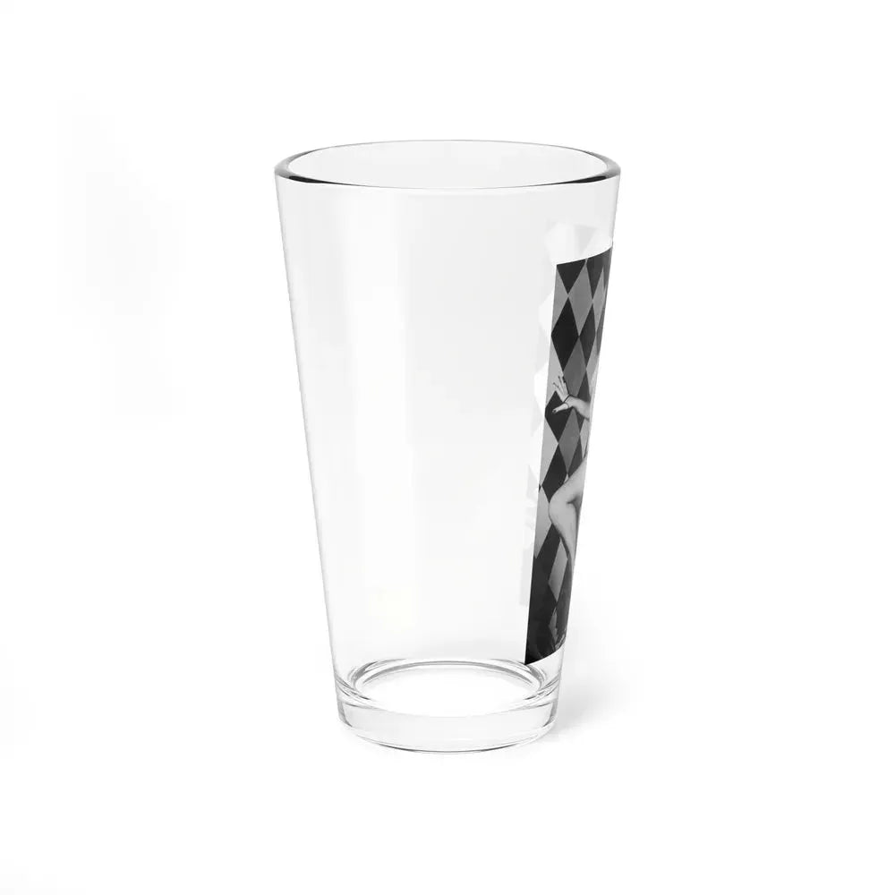 Bettie Page #653 (Vintage Female Icon) Pint Glass 16oz - Go Mug Yourself