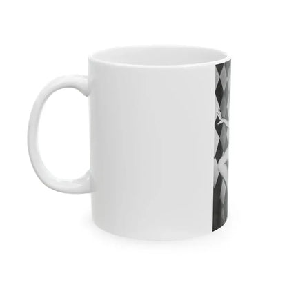 Bettie Page #653 (Vintage Female Icon) White Coffee Mug - Go Mug Yourself