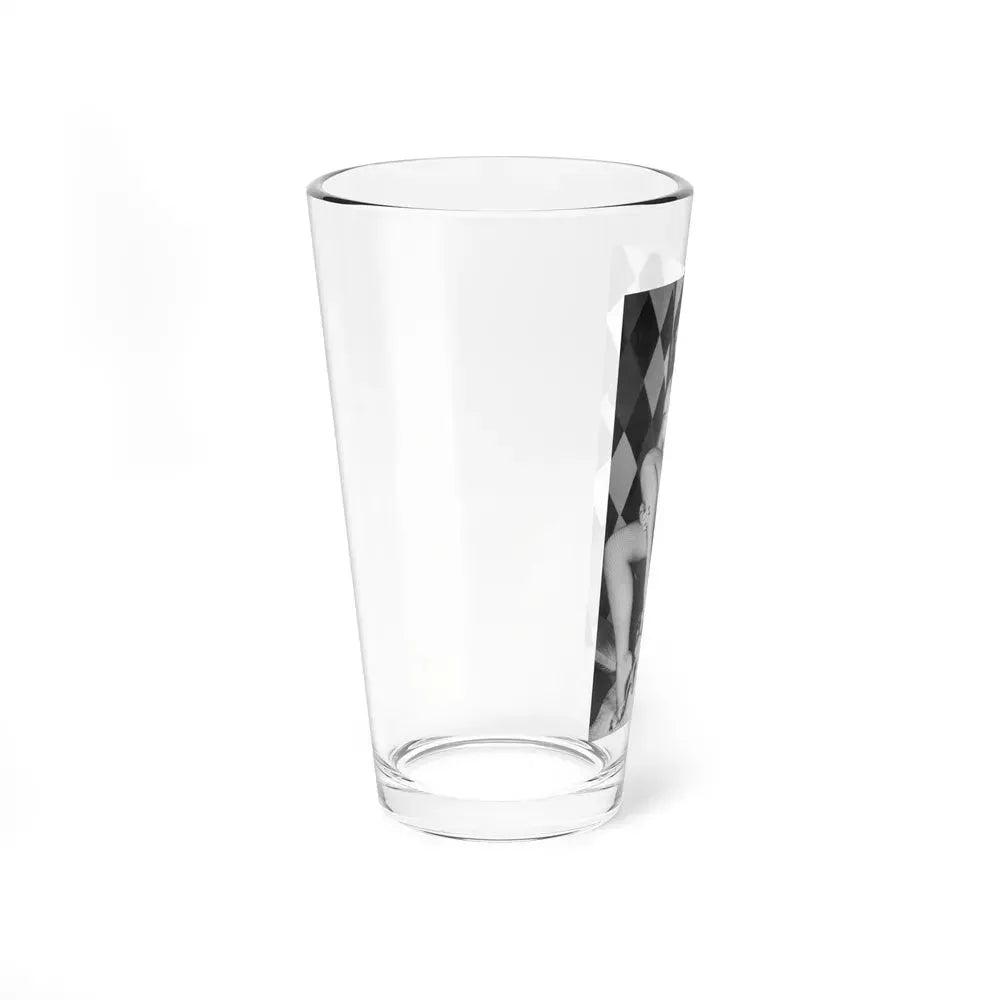 Bettie Page #654 (Vintage Female Icon) Pint Glass 16oz - Go Mug Yourself