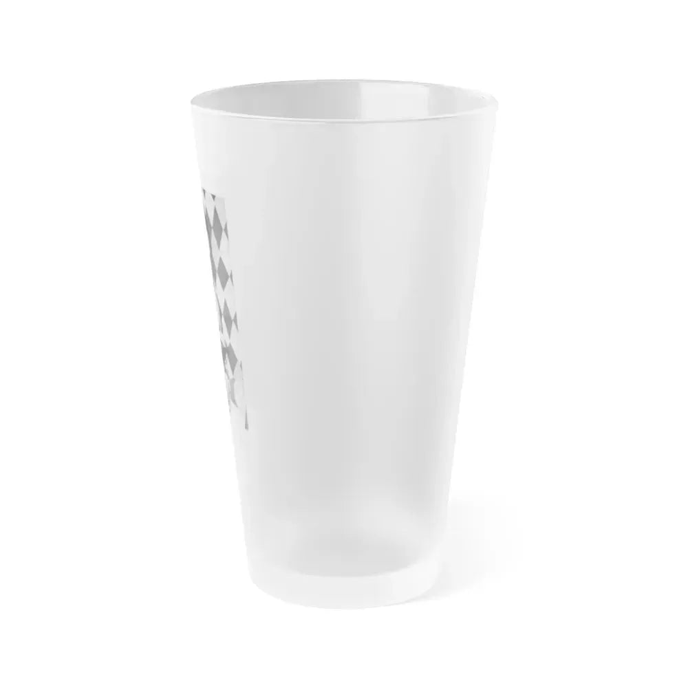 Bettie Page #655 (Vintage Female Icon) Frosted Pint Glass 16oz - Go Mug Yourself