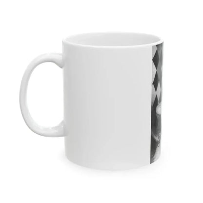 Bettie Page #655 (Vintage Female Icon) White Coffee Mug - Go Mug Yourself