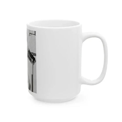 Bettie Page #658 (Vintage Female Icon) White Coffee Mug - Go Mug Yourself