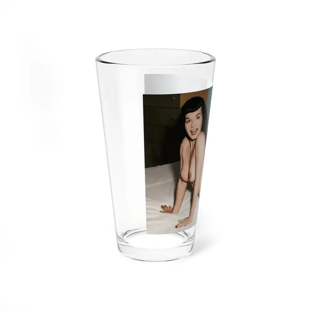Bettie Page #66 (Vintage Female Icon) Pint Glass 16oz - Go Mug Yourself