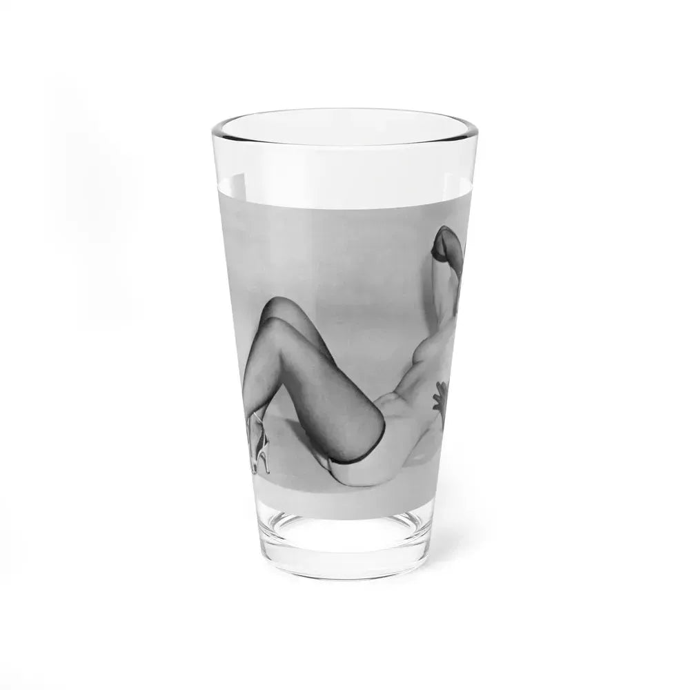 Bettie Page #661 (Vintage Female Icon) Pint Glass 16oz 16oz - Go Mug Yourself